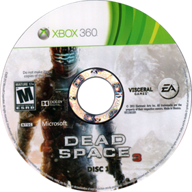 Dead Space 3 - Disc Image