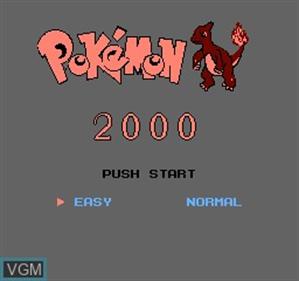 Pokemon 2000 - Screenshot - Game Title Image