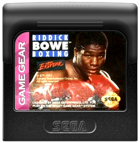 Riddick Bowe Boxing - Cart - Front Image