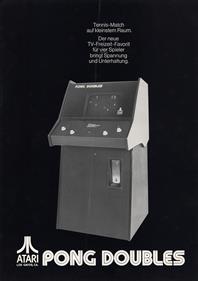 Pong Doubles - Advertisement Flyer - Front Image