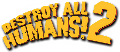 Destroy All Humans! 2 - Clear Logo Image