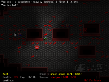 Doom, the Roguelike - Screenshot - Gameplay Image