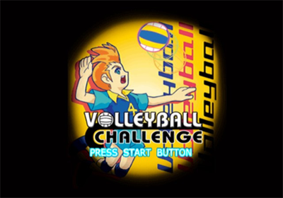 Volleyball Challenge - Screenshot - Game Title Image