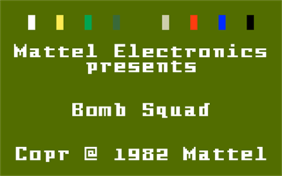 Bomb Squad - Screenshot - Game Title Image