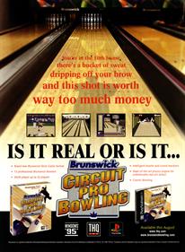 Brunswick Circuit Pro Bowling - Advertisement Flyer - Front Image