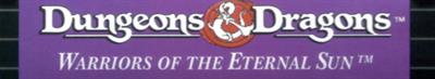 Dungeons & Dragons: Warriors of the Eternal Sun - Banner Image