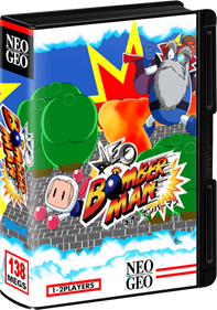 Neo Bomberman - Box - 3D Image