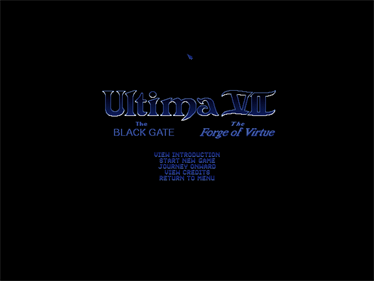 Ultima VII - Screenshot - Game Title Image