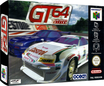 GT 64: Championship Edition - Box - 3D