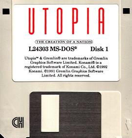 Utopia: The Creation of a Nation - Disc Image