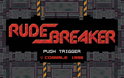 Rude Breaker - Screenshot - Game Title Image
