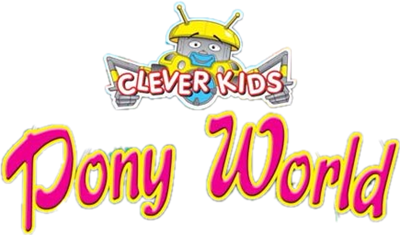 Clever Kids: Pony World - Clear Logo Image