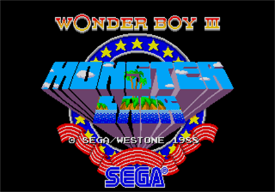 Wonder Boy III: Monster Lair - Screenshot - Game Title Image