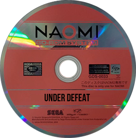 Under Defeat - Disc Image