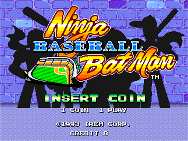 Ninja Baseball Bat Man - Screenshot - Game Title Image