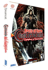 Beats of Rage: Castlevania Symphony of Destruction - Box - 3D Image