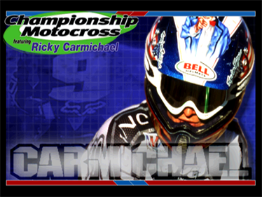 Championship Motocross featuring Ricky Carmichael - Screenshot - Game Title Image