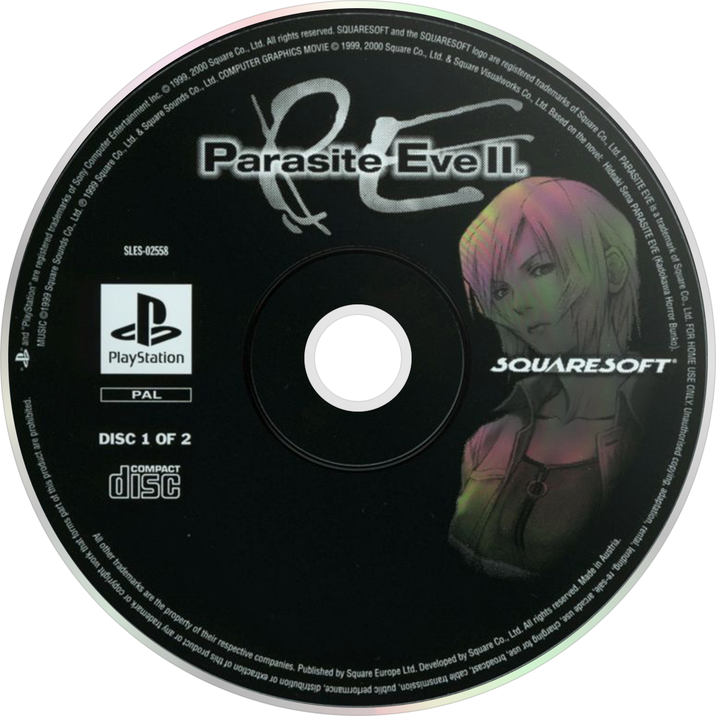 Parasite Eve II official promotional image - MobyGames