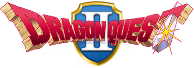 Dragon Quest II - Clear Logo Image