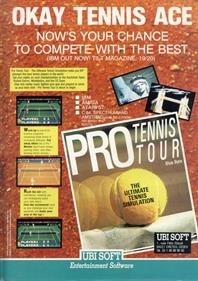 Pro Tennis Tour - Advertisement Flyer - Front Image