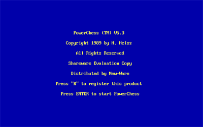 PowerChess - Screenshot - Game Title Image