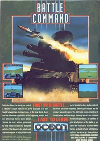 Battle Command (Ocean) - Advertisement Flyer - Front Image