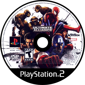 Marvel: Ultimate Alliance - Disc Image