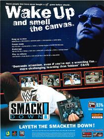 WWF Smackdown! - Advertisement Flyer - Front Image