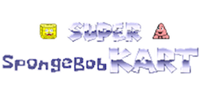 Super SpongeBob Kart - Clear Logo Image