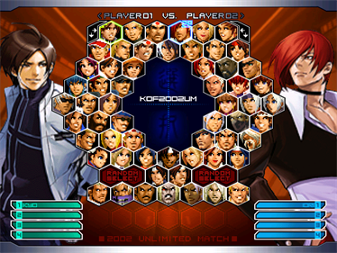 The King of Fighters 2002: Unlimited Match - Screenshot - Game Select Image