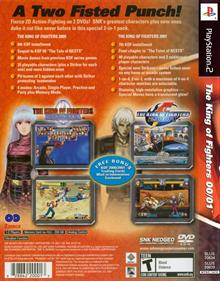 King of Fighters 2000/2001 - Box - Back Image