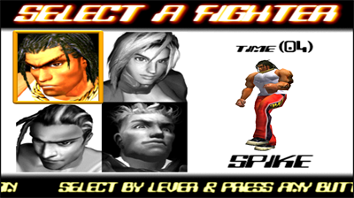 Spikeout: Digital Battle Online - Screenshot - Game Select Image