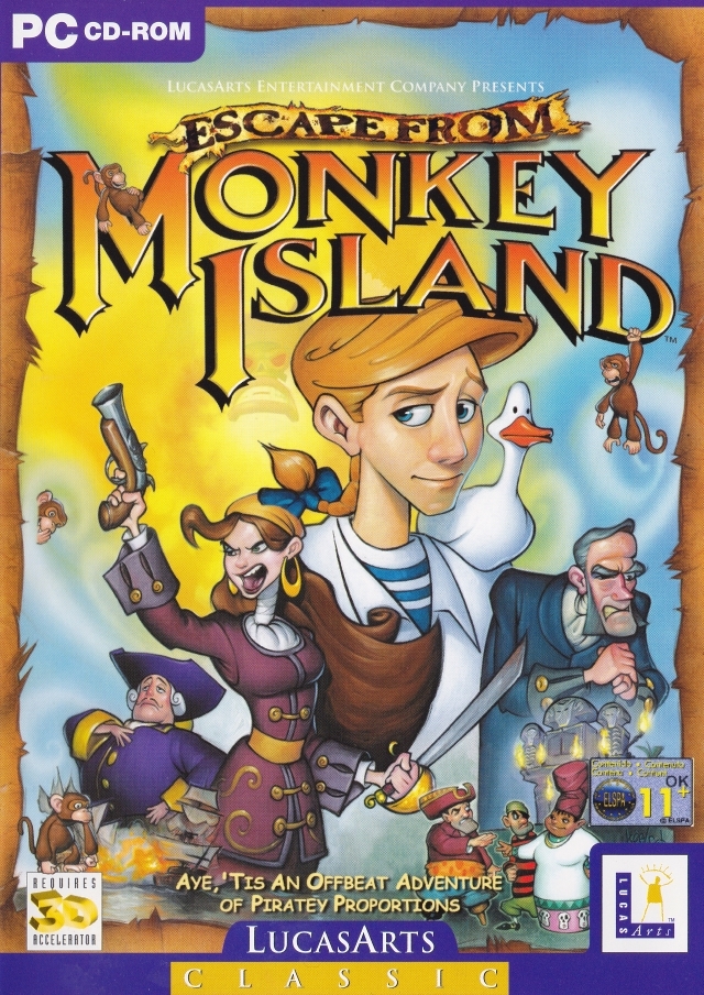 escape from monkey island funny