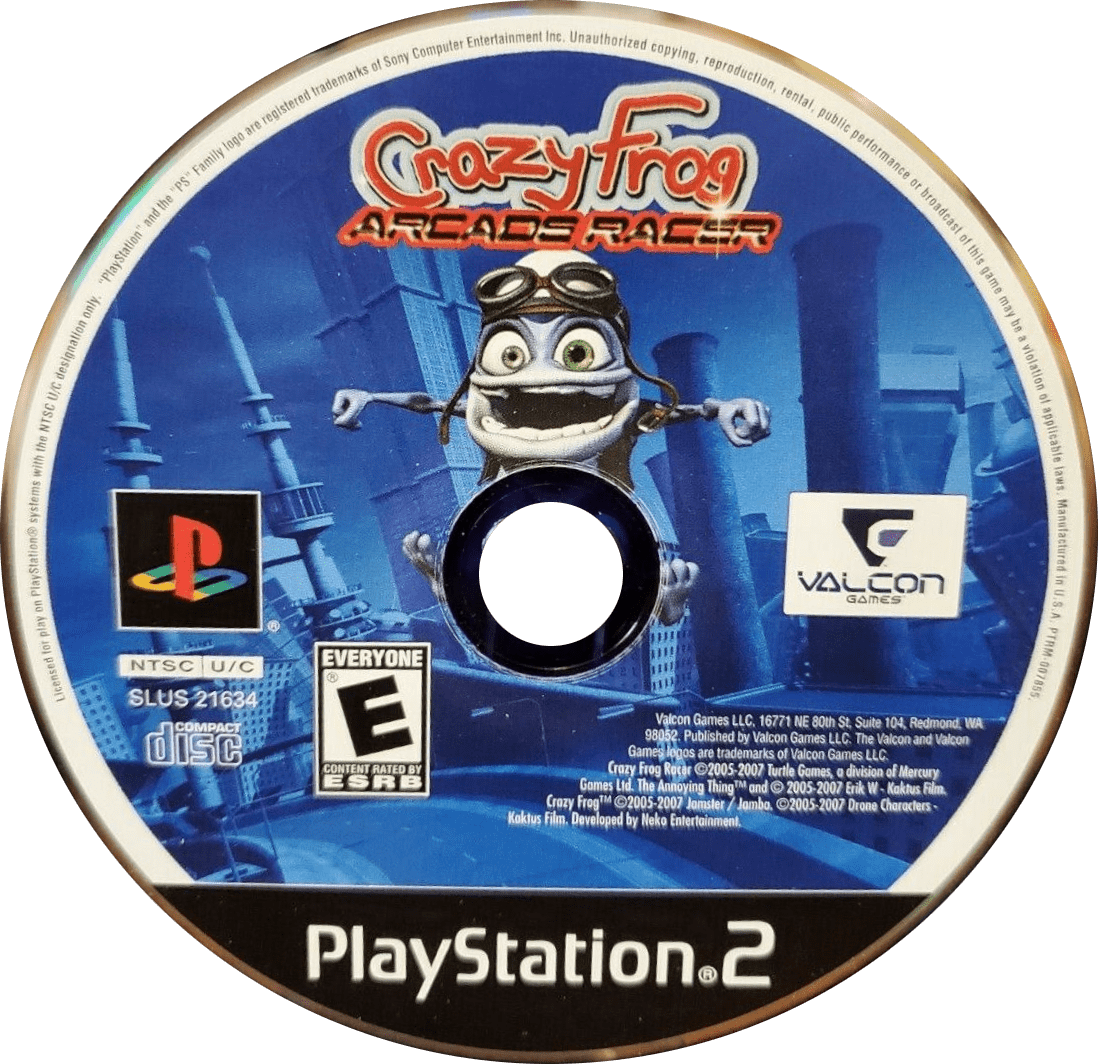  Crazy Frog Arcade Racer - PlayStation 2 : Video Games