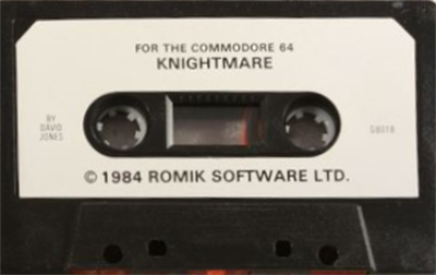 Knightmare (Romik Software) - Cart - Front Image