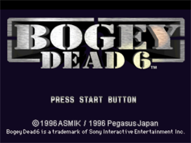 Bogey: Dead 6 - Screenshot - Game Title Image
