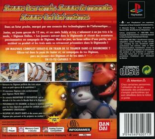 Digimon World 3 - Box - Back Image
