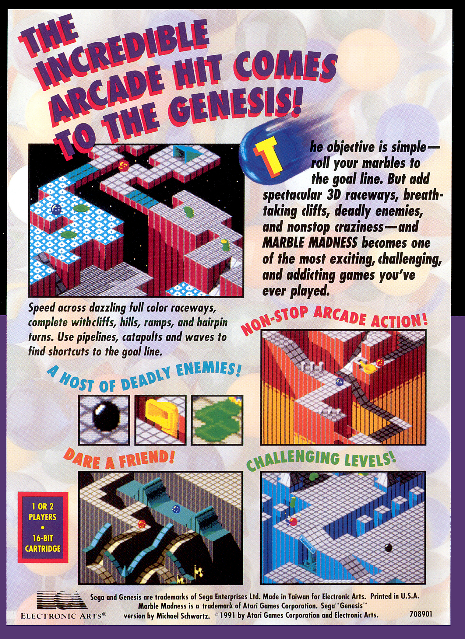 Marble Madness Details LaunchBox Games Database