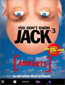 You Don't Know Jack 3: Abwärts! - Box - Front Image