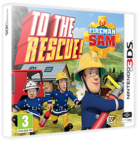 Fireman Sam: To The Rescue - Box - 3D Image