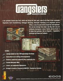 Gangsters: Organized Crime - Box - Back Image