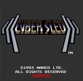 Cyber Sled - Screenshot - Game Title Image