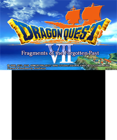 Dragon Quest VII: Fragments of the Forgotten Past - Screenshot - Game Title Image