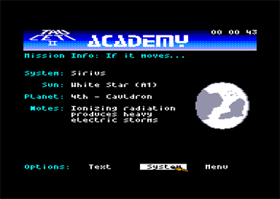 Academy: Tau Ceti II - Screenshot - Gameplay Image