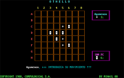 Othello (1988) - Screenshot - Gameplay Image