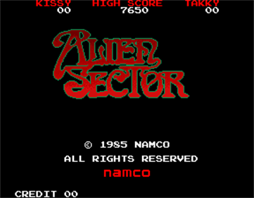 Alien Sector - Screenshot - Game Title