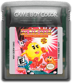 Ms. Pac-Man: Special Color Edition - Fanart - Cart - Front