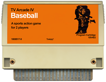 TV Arcade IV: Baseball - Cart - Front Image