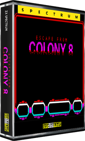 Escape from Colony 8 - Box - 3D Image