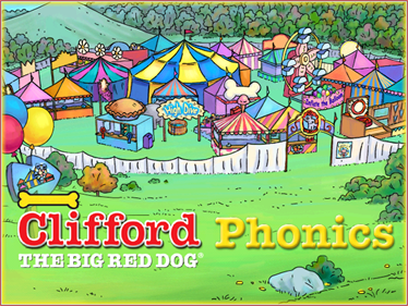 Clifford the Big Red Dog: Phonics - Screenshot - Game Title Image